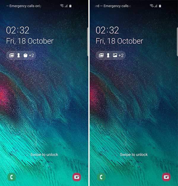 Galaxy Note 10/10+ One UI 2.0 Beta - Dark Mode extends to Lock Screen