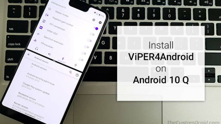 How to Install ViPER4Android on Android 11/Android 10 Q (Alternate Method)