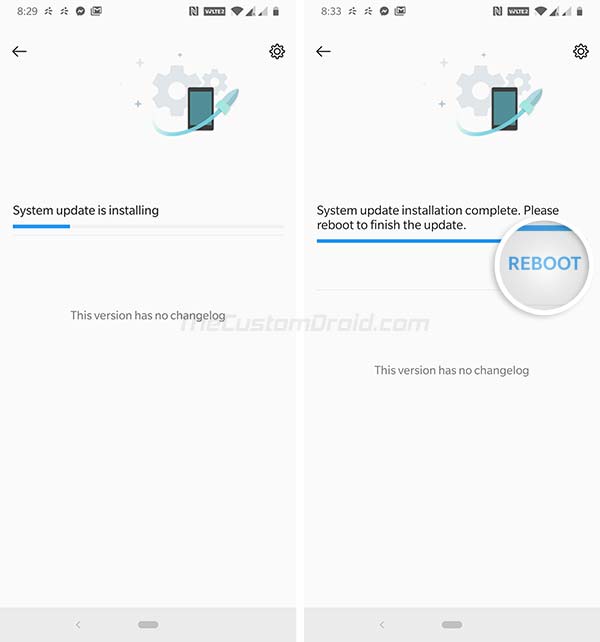 Установите обновление OnePlus 6 / 6T OxygenOS 10 с помощью локального обновления - 03