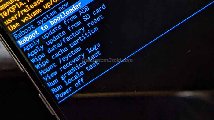 Install TWRP on Samsung Galaxy Note (Plus) - Reboot to Bootloader