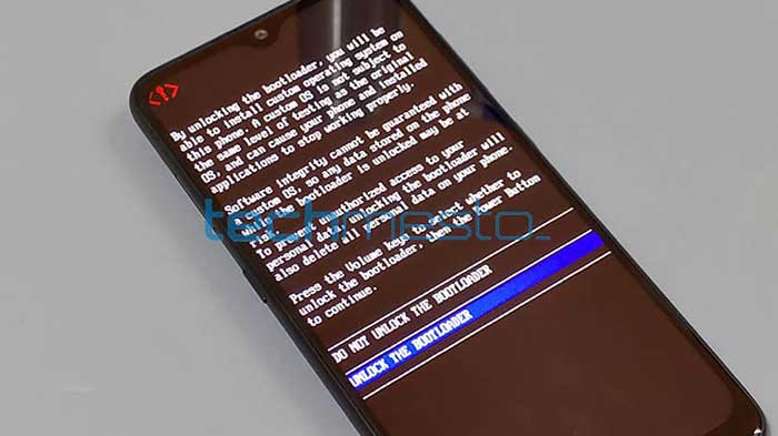 Nokia 7.2 and Nokia 6.2 - Bootloader Unlock Confirmation Prompt