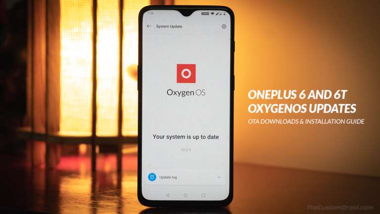 OxygenOS OTA Updates for OnePlus 6/6T – OTA Downloads and Instructions