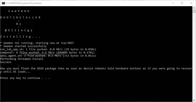 Run 'Root_Installer.bat' File on your Windows PC