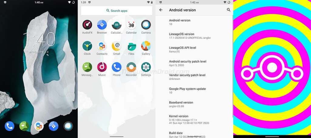 LineageOS 17.1 ROM for Nexus 6P