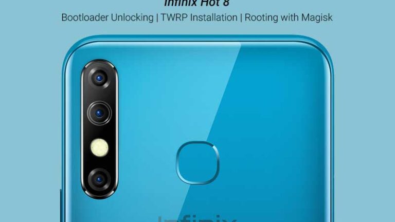 Infinix Hot 8 Guide: Unlock Bootloader, Install TWRP, and Root using Magisk