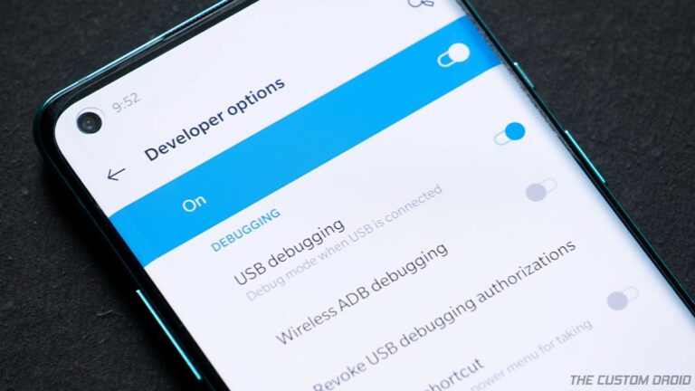 How to Enable Developer Options and USB Debugging on OnePlus 8/8 Pro