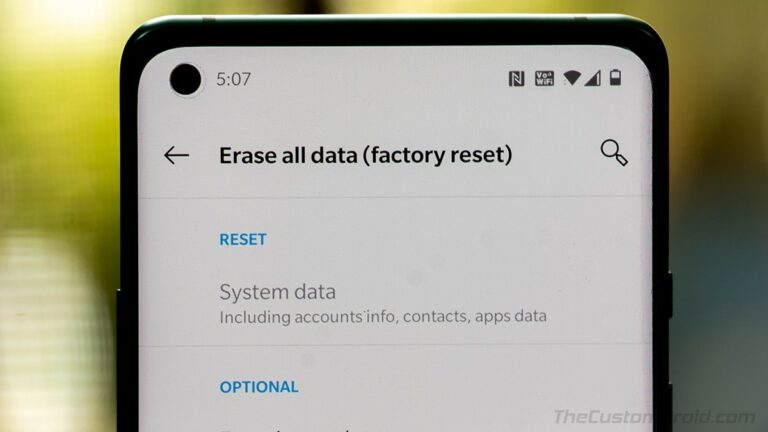 How to Perform a Factory Reset on OnePlus 8 and OnePlus 8 Pro [Hard Reset]