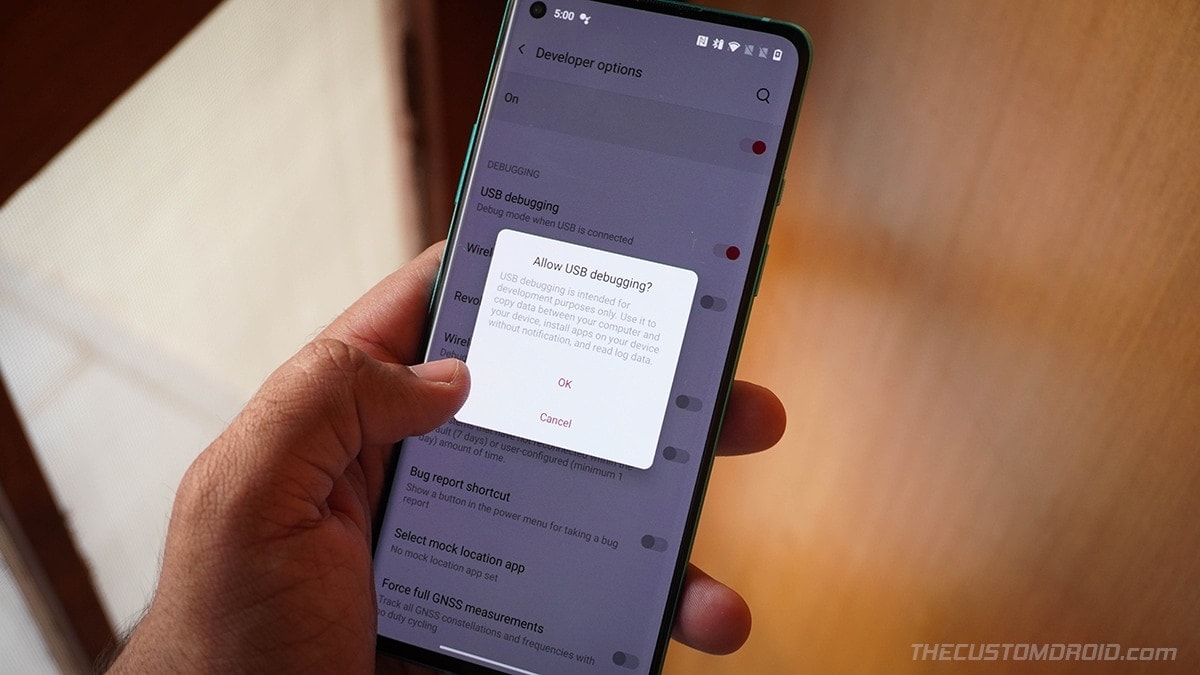 How to Enable Developer Options & USB Debugging on OnePlus 8T