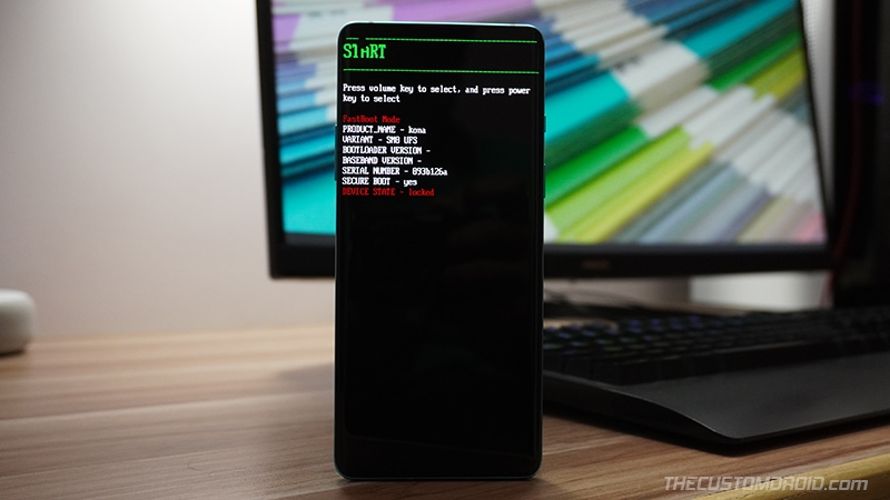 Boot your OnePlus 8T into Fastboot Mode