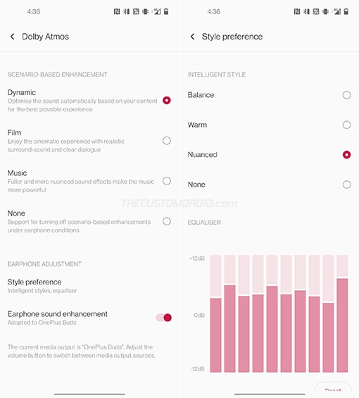 Улучшения звука Dolby Atmos в серии OnePlus 8