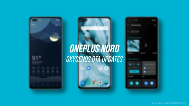 Download OnePlus Nord OxygenOS OTA Updates & Installation Guide (Latest: OxygenOS 12 F.11)