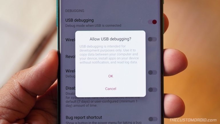 USB Debugging on the OnePlus Nord