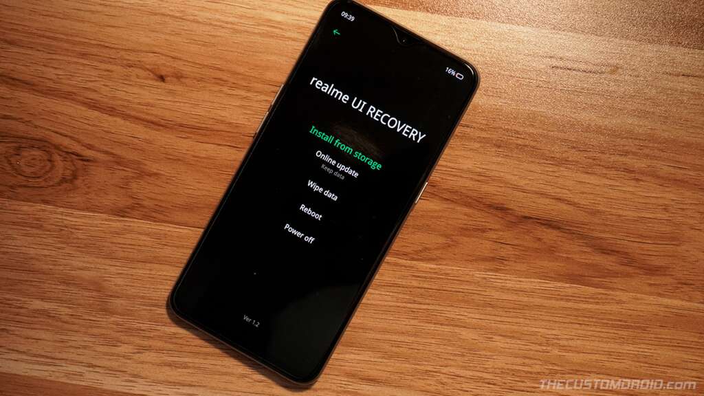 realme 5 stuck in fastboot mode