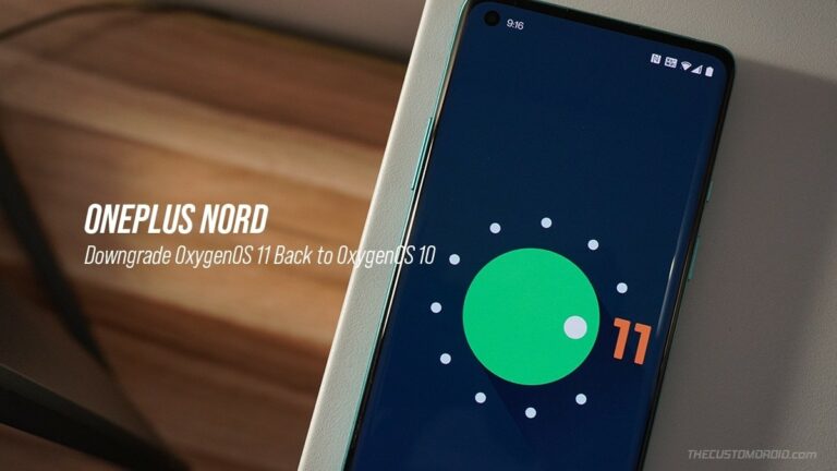 Downgrade OnePlus Nord from OxygenOS 11 (Android 11) Open Beta to OxygenOS 10 (Android 10)