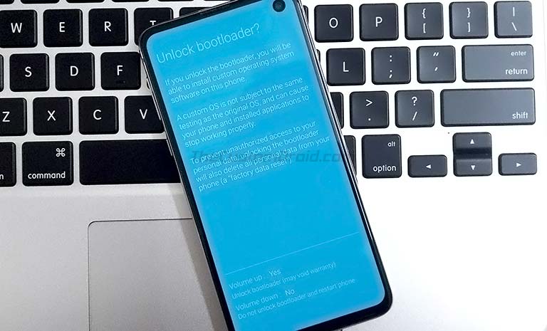 Unlock bootloader on Snapdragon Galaxy S20