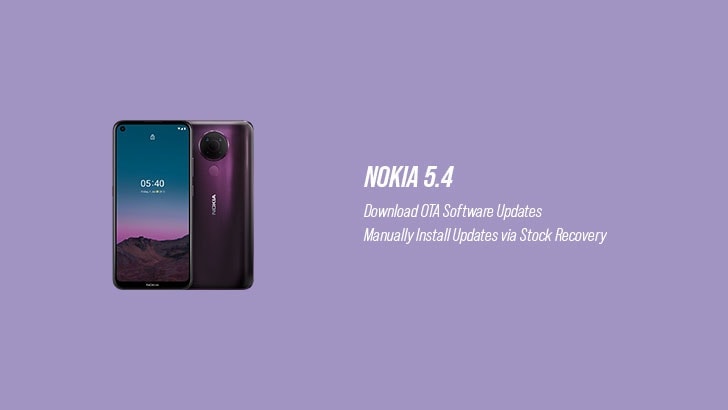 Download Nokia 5.4 OTA Software Updates and Installation Guide