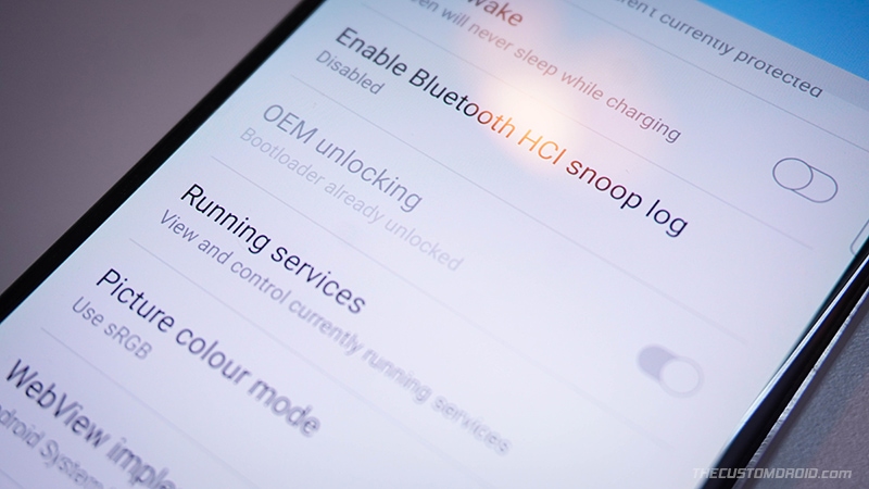 Verify OEM unlocking to disable VaultKeeper service on Samsung Galaxy